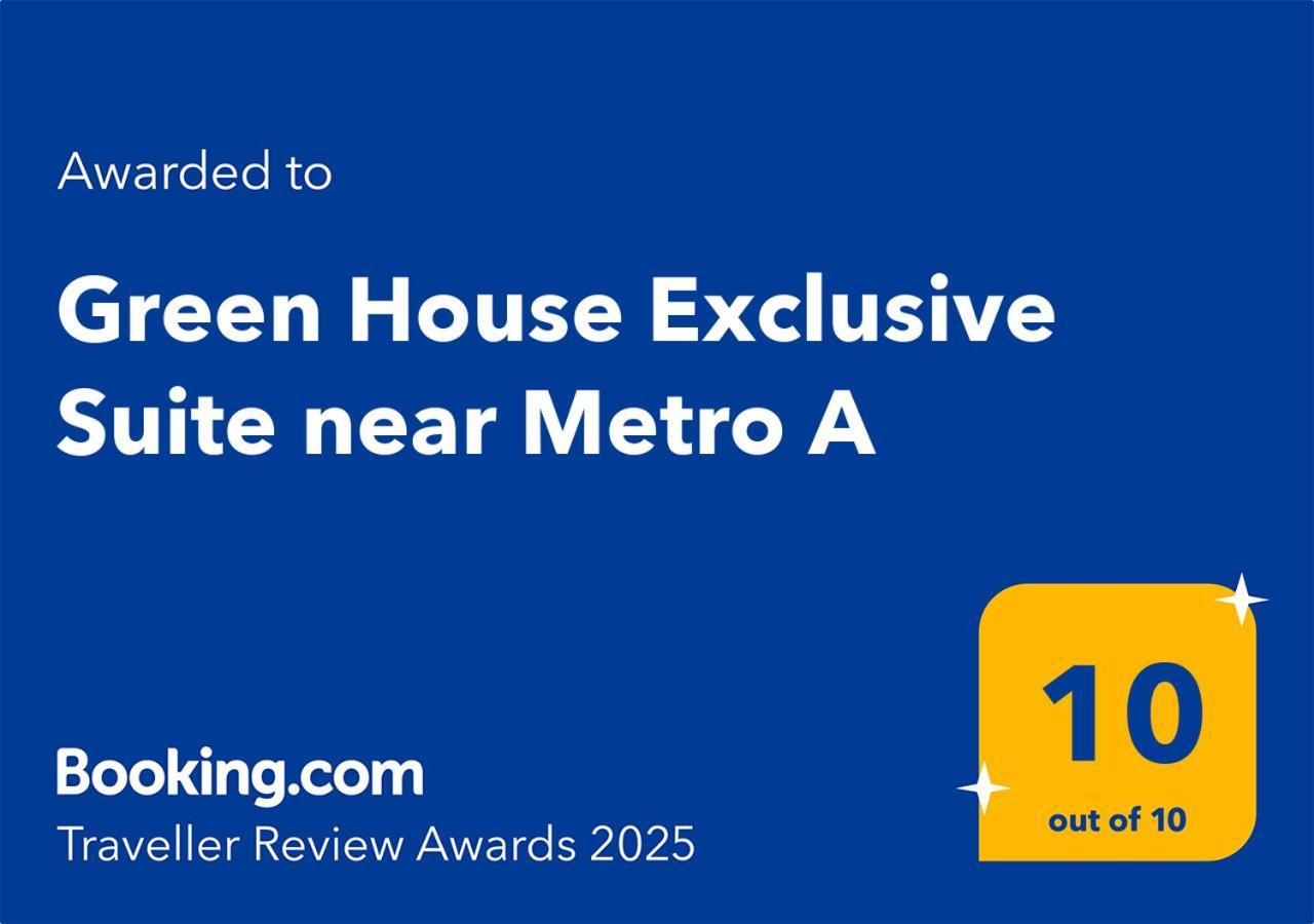 Green House Exclusive Suite Near Metro A Rom Eksteriør billede